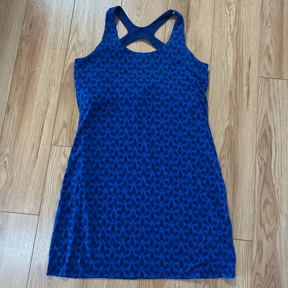 Rab Trance Body Con Dress with Halter Keyhole Neck Built in Bra Size 14